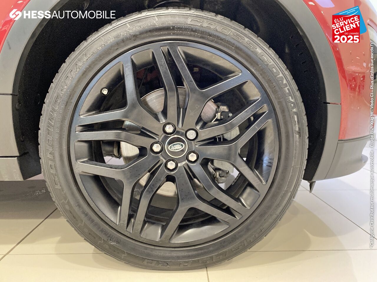 Véhicule d'occasion LAND-ROVER EVOQUE CABRIOLET 2.0 TD4 180 HSE DYNAMIC 4X4 BVA MARK VI GPS CAMERA SIEGES CHAUF KEYLESS chez Land Rover Strasbourg