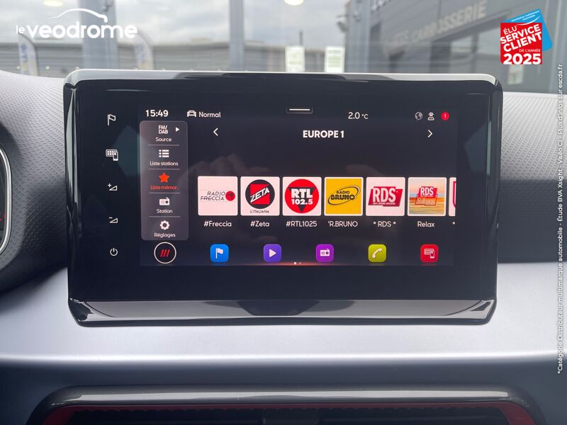 Véhicule d'occasion SEAT ARONA 1.0 TSI 110CH FR DSG7 GPS CAMERA RADAR AV/AR CAR PLAY chez Le Veodrome