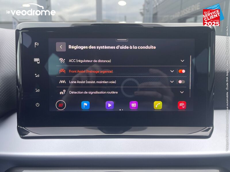 Véhicule d'occasion SEAT ARONA 1.0 TSI 110CH FR DSG7 GPS CAMERA RADAR AV/AR CAR PLAY chez Le Veodrome