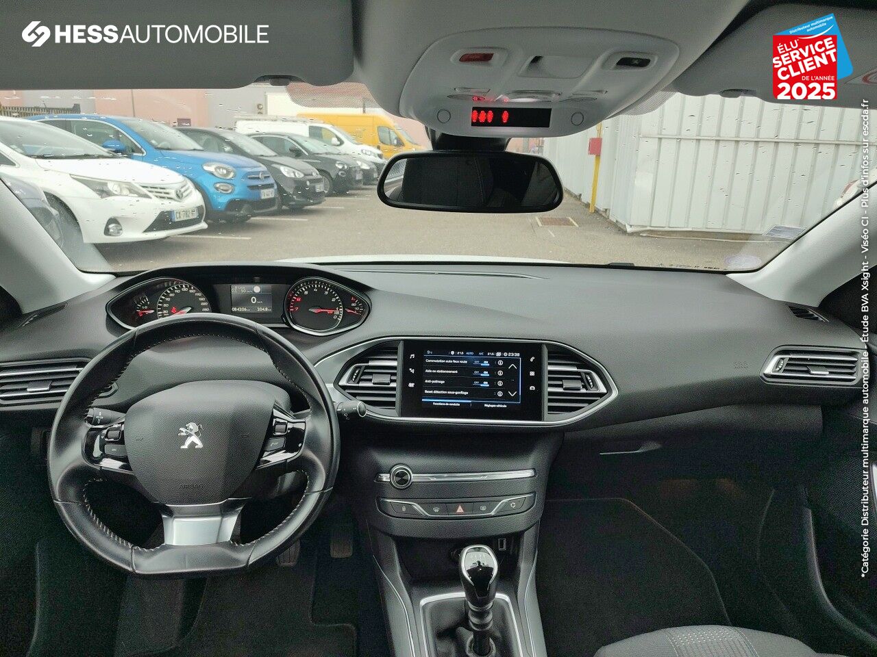 Véhicule d'occasion PEUGEOT 308 1.2 PURETECH 110CH SS ALLURE BASSE CONSOMMATION chez Renault Saint-Louis