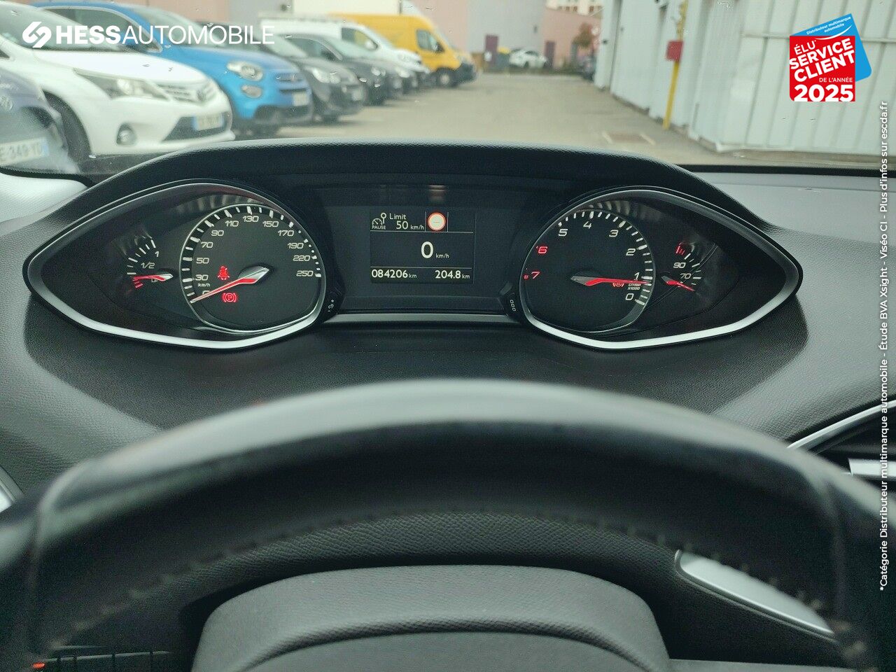 Véhicule d'occasion PEUGEOT 308 1.2 PURETECH 110CH SS ALLURE BASSE CONSOMMATION chez Renault Saint-Louis