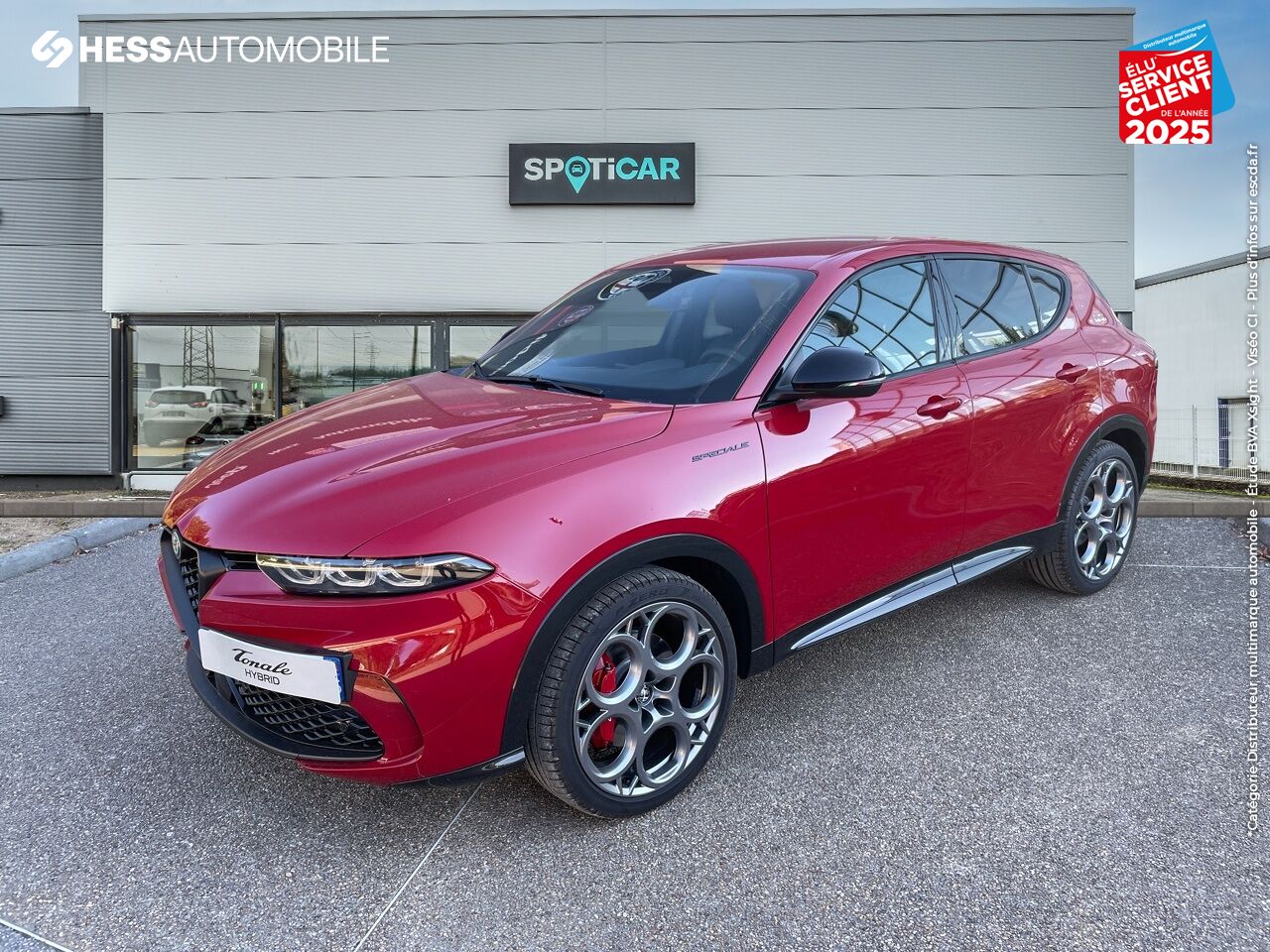 Véhicule neuf ALFA ROMEO TONALE TONALE 1.5 HYBRID 130 EDIZIONE SPECIALE chez Fiat Besançon