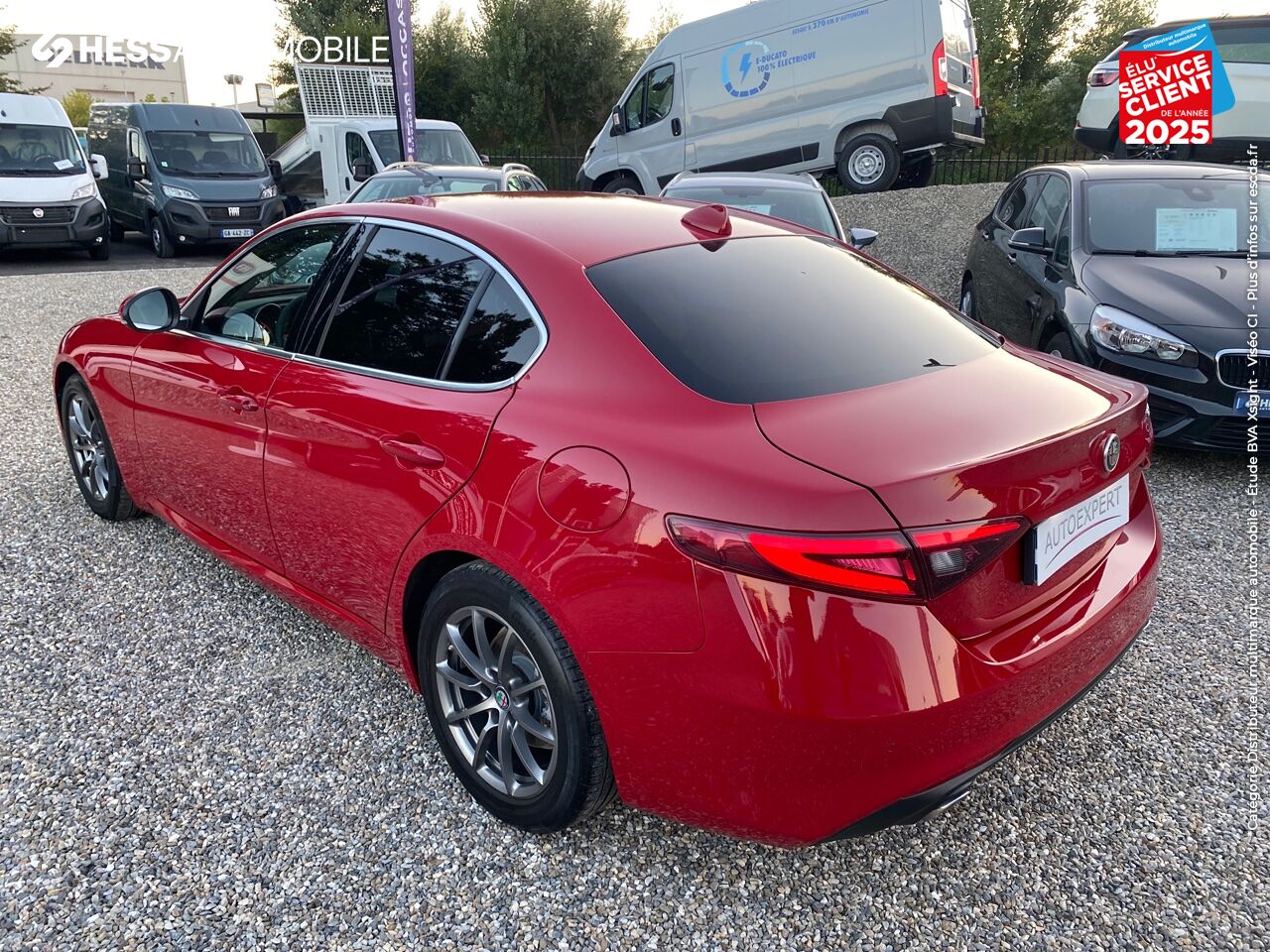 Véhicule d'occasion ALFA ROMEO GIULIA 2.2 JTD 190CH SUPER AT8 GPS CAMERA chez Fiat Colmar