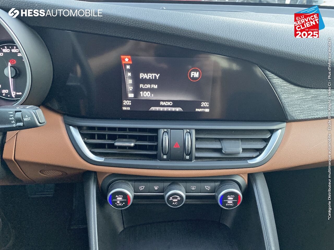 Véhicule d'occasion ALFA ROMEO GIULIA 2.2 JTD 190CH SUPER AT8 GPS CAMERA chez Fiat Colmar