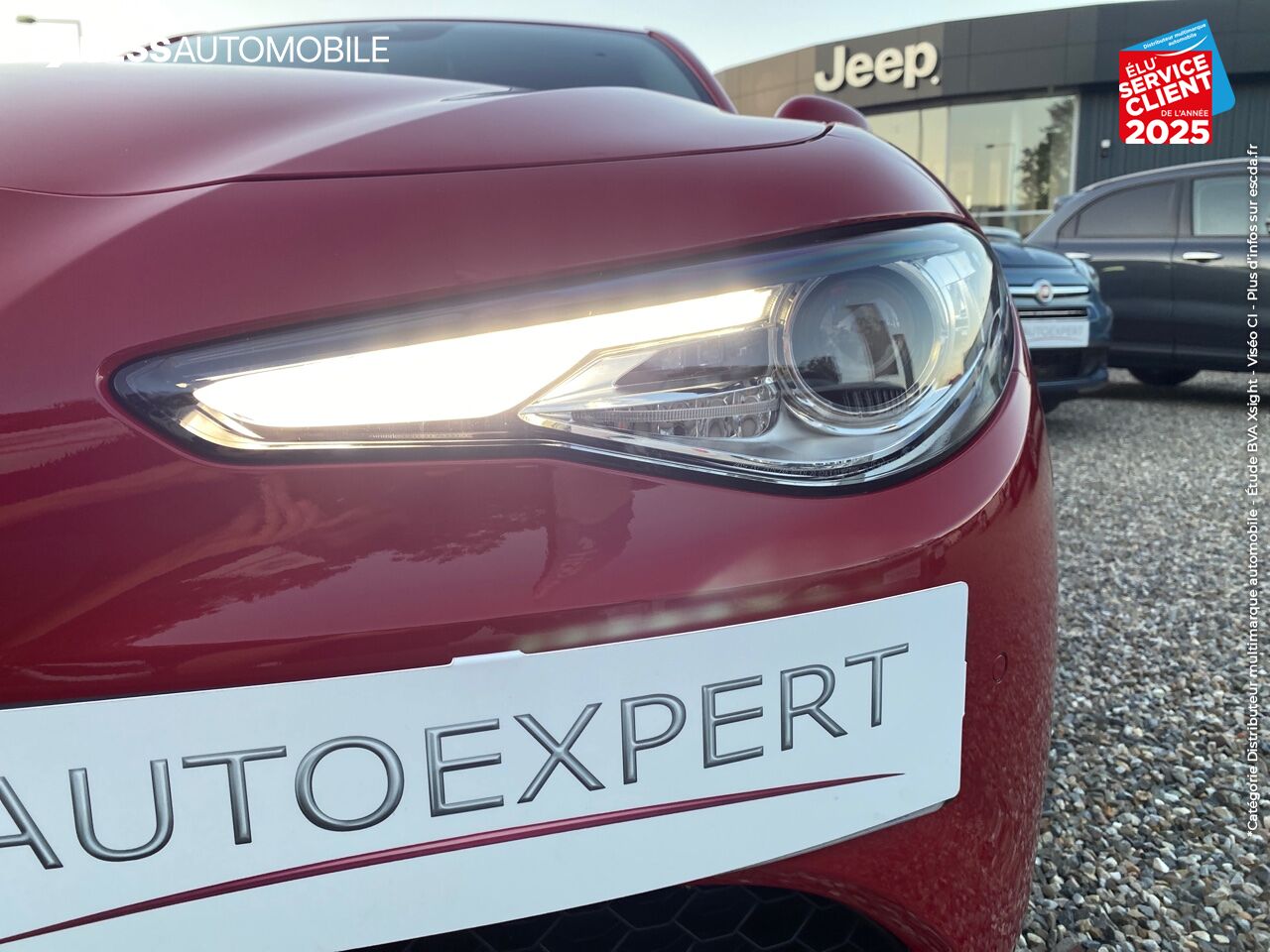 Véhicule d'occasion ALFA ROMEO GIULIA 2.2 JTD 190CH SUPER AT8 GPS CAMERA chez Fiat Colmar