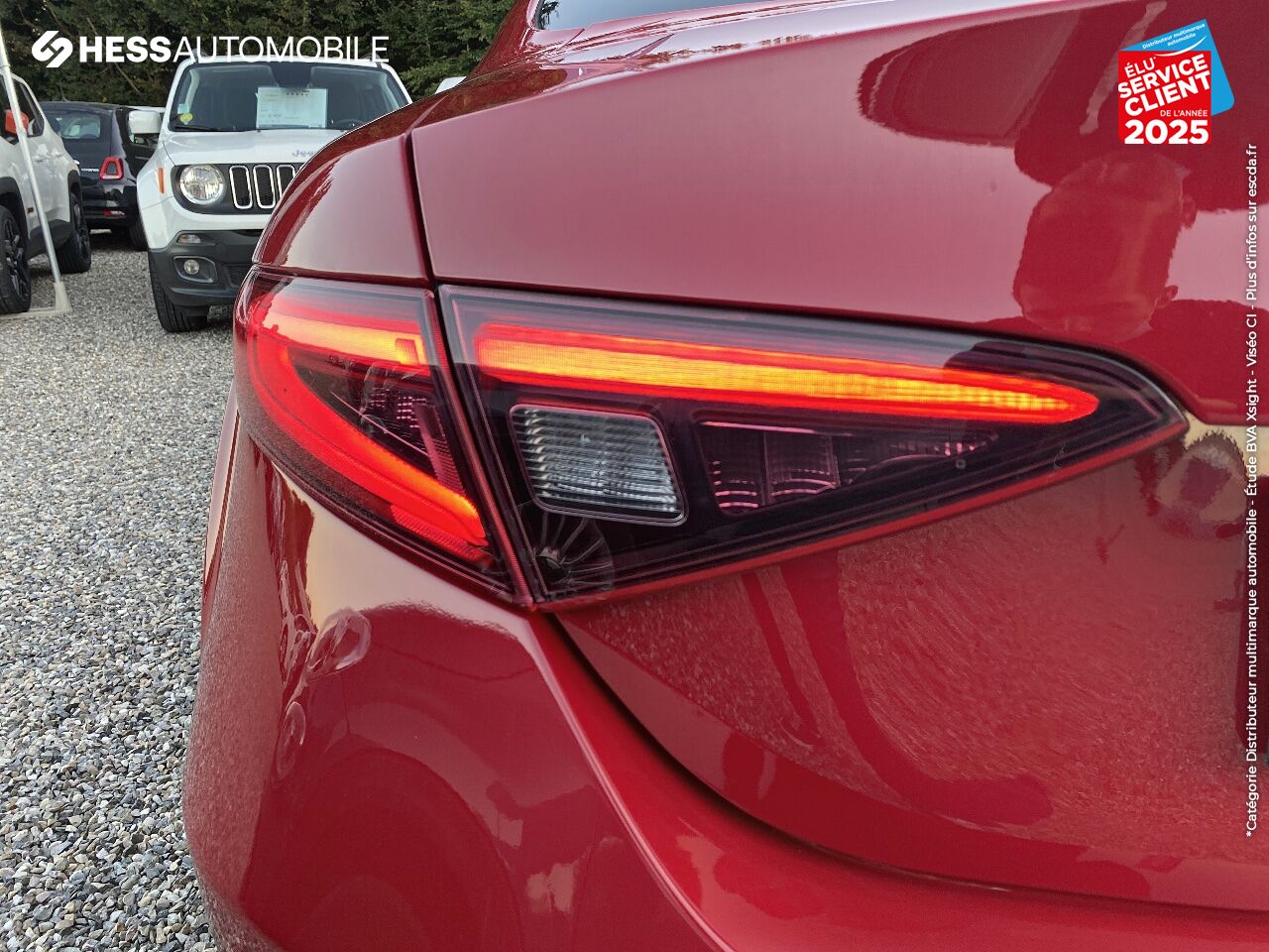 Véhicule d'occasion ALFA ROMEO GIULIA 2.2 JTD 190CH SUPER AT8 GPS CAMERA chez Fiat Colmar