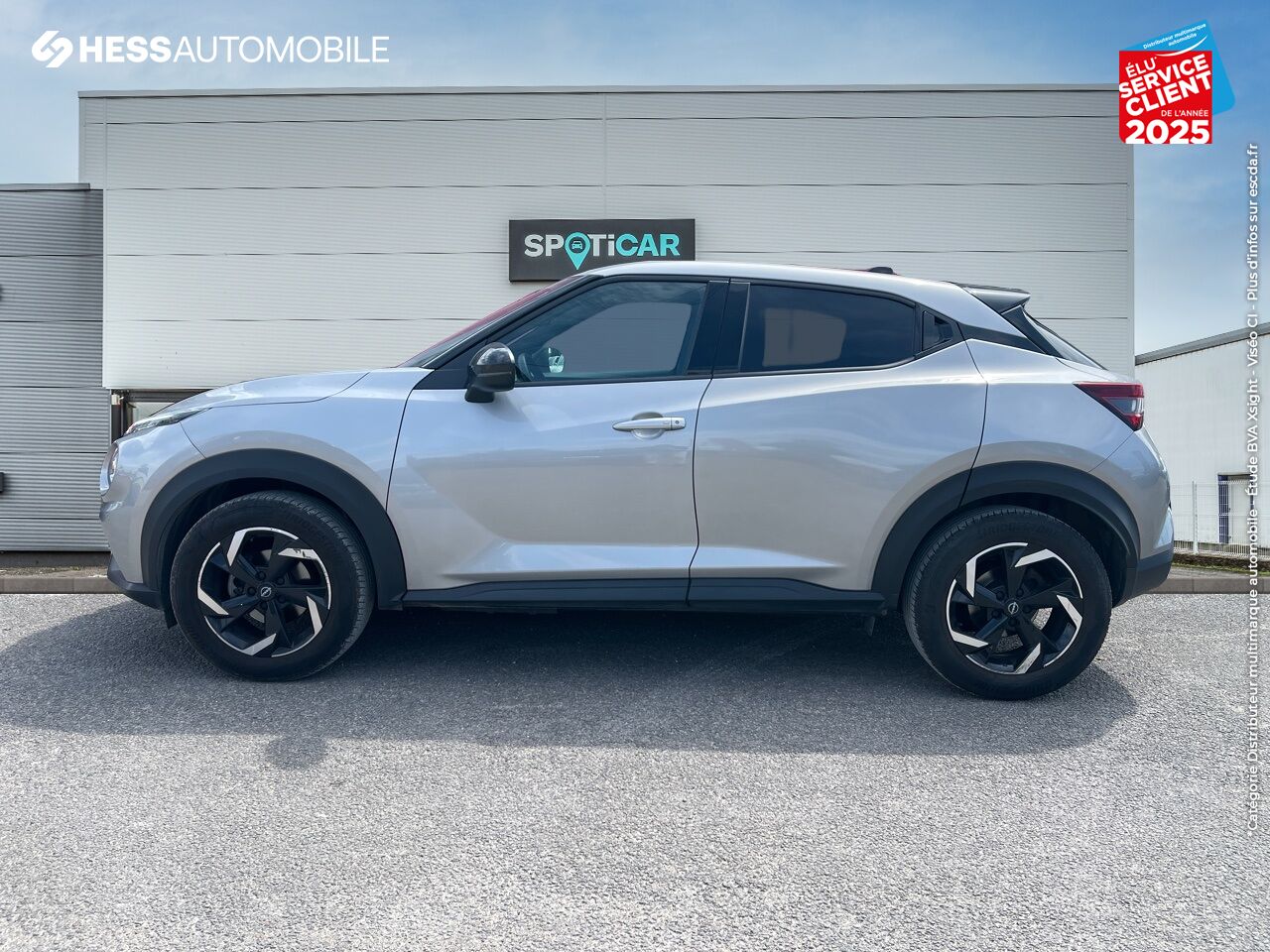 Véhicule d'occasion NISSAN JUKE 1.0 DIG-T 114CH N-CONNECTA DCT 2022.5 chez Nissan Besançon