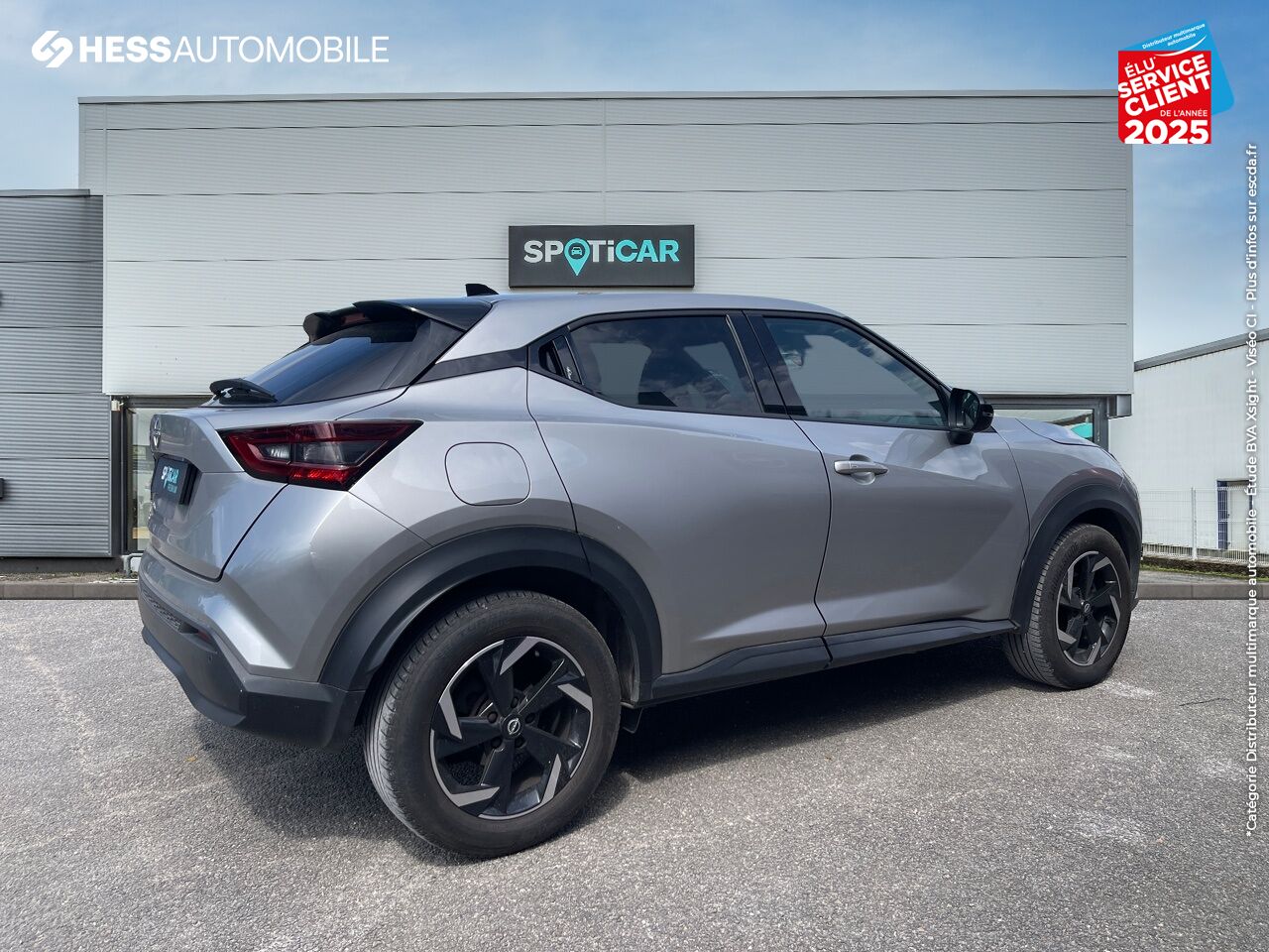Véhicule d'occasion NISSAN JUKE 1.0 DIG-T 114CH N-CONNECTA DCT 2022.5 chez Nissan Besançon