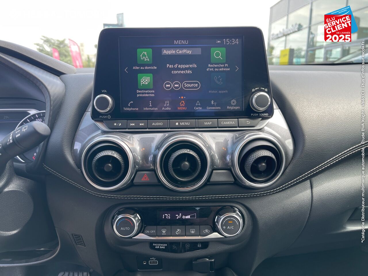 Véhicule d'occasion NISSAN JUKE 1.0 DIG-T 114CH N-CONNECTA DCT 2022.5 chez Nissan Besançon