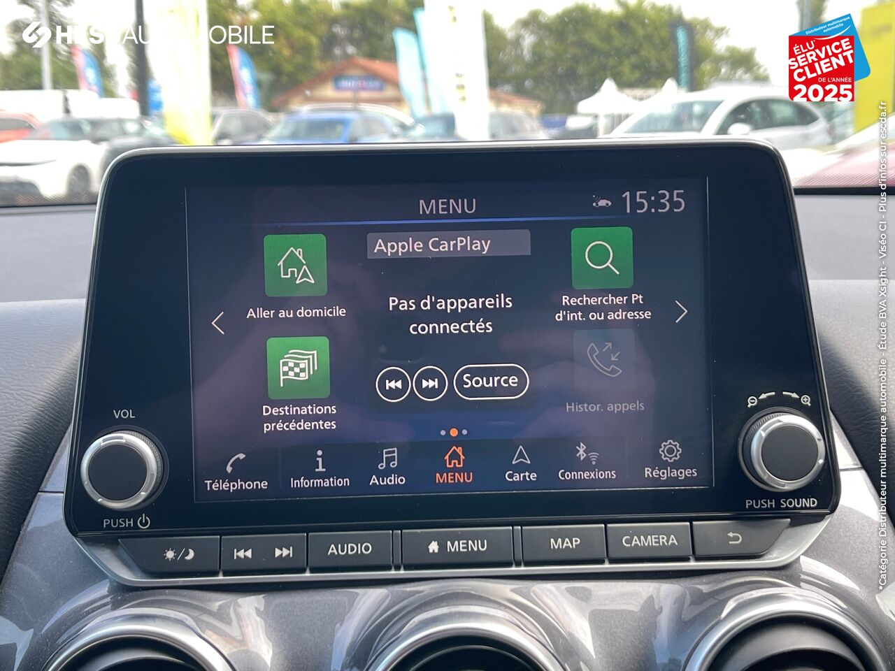 Véhicule d'occasion NISSAN JUKE 1.0 DIG-T 114CH N-CONNECTA DCT 2022.5 chez Nissan Besançon