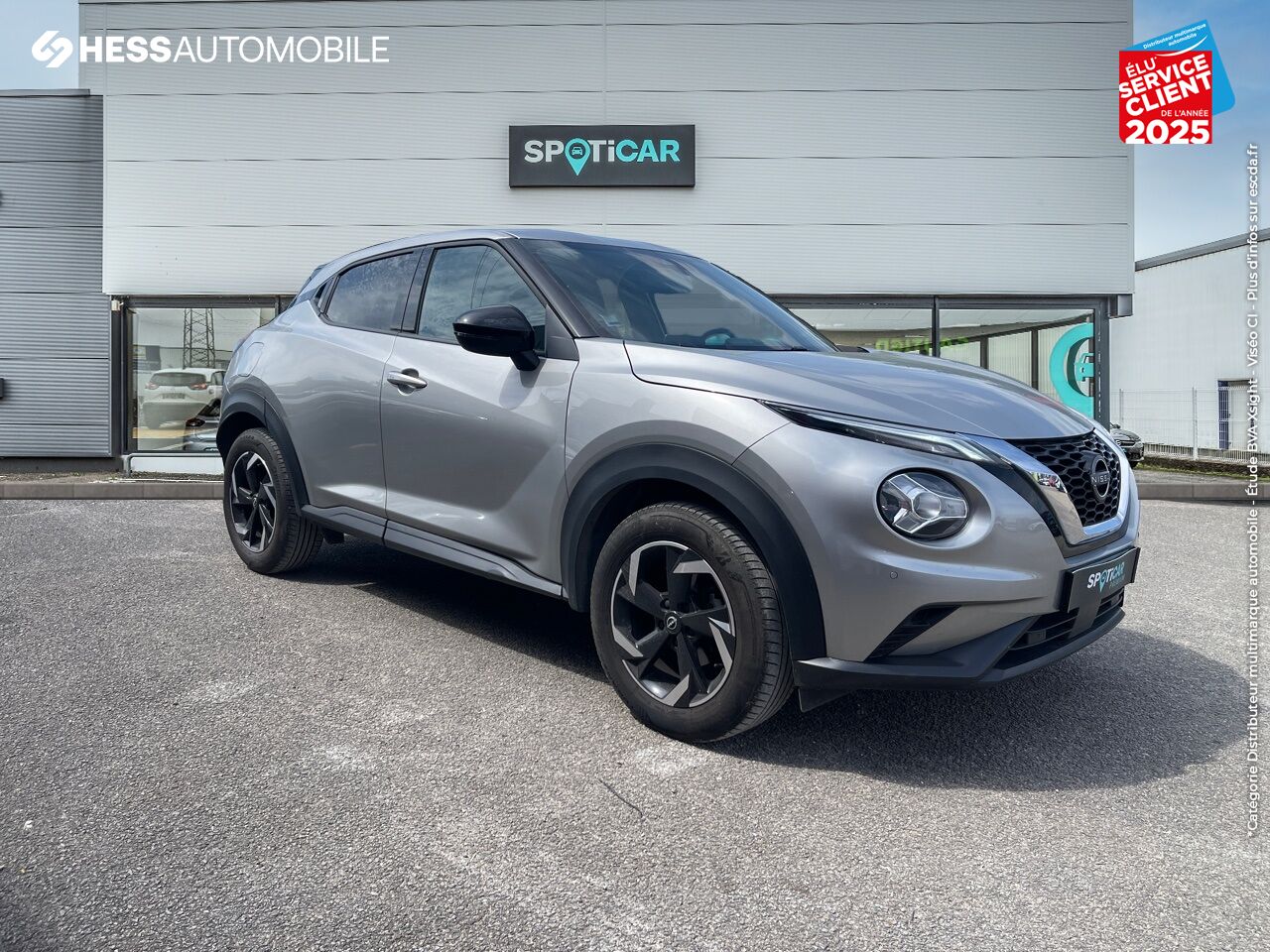 Véhicule d'occasion NISSAN JUKE 1.0 DIG-T 114CH N-CONNECTA DCT 2022.5 chez Nissan Besançon