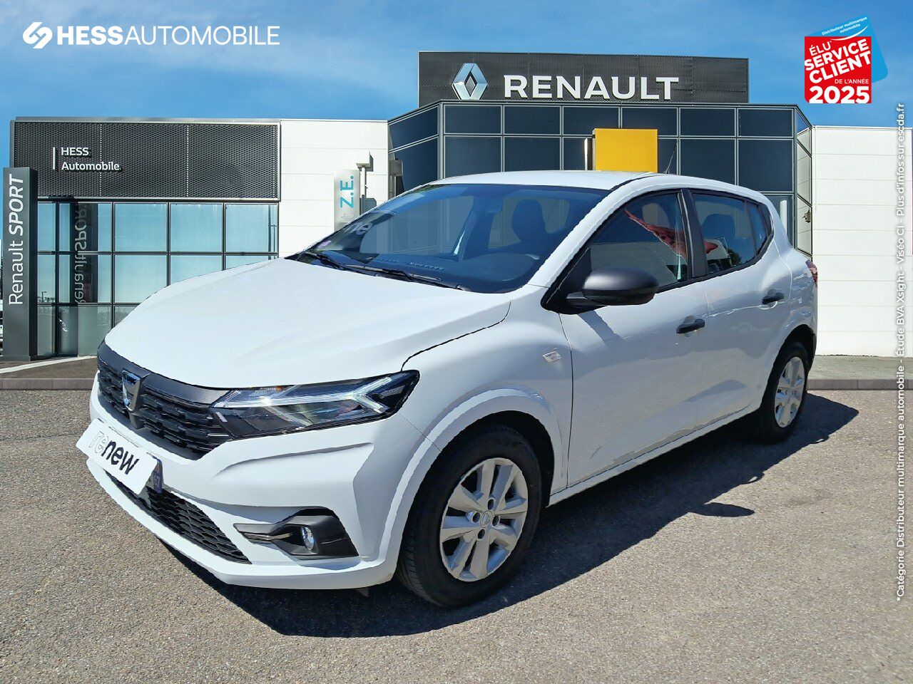 Véhicule d'occasion DACIA SANDERO 1.0 ECO-G 100CH ESSENTIEL chez Renault Colmar