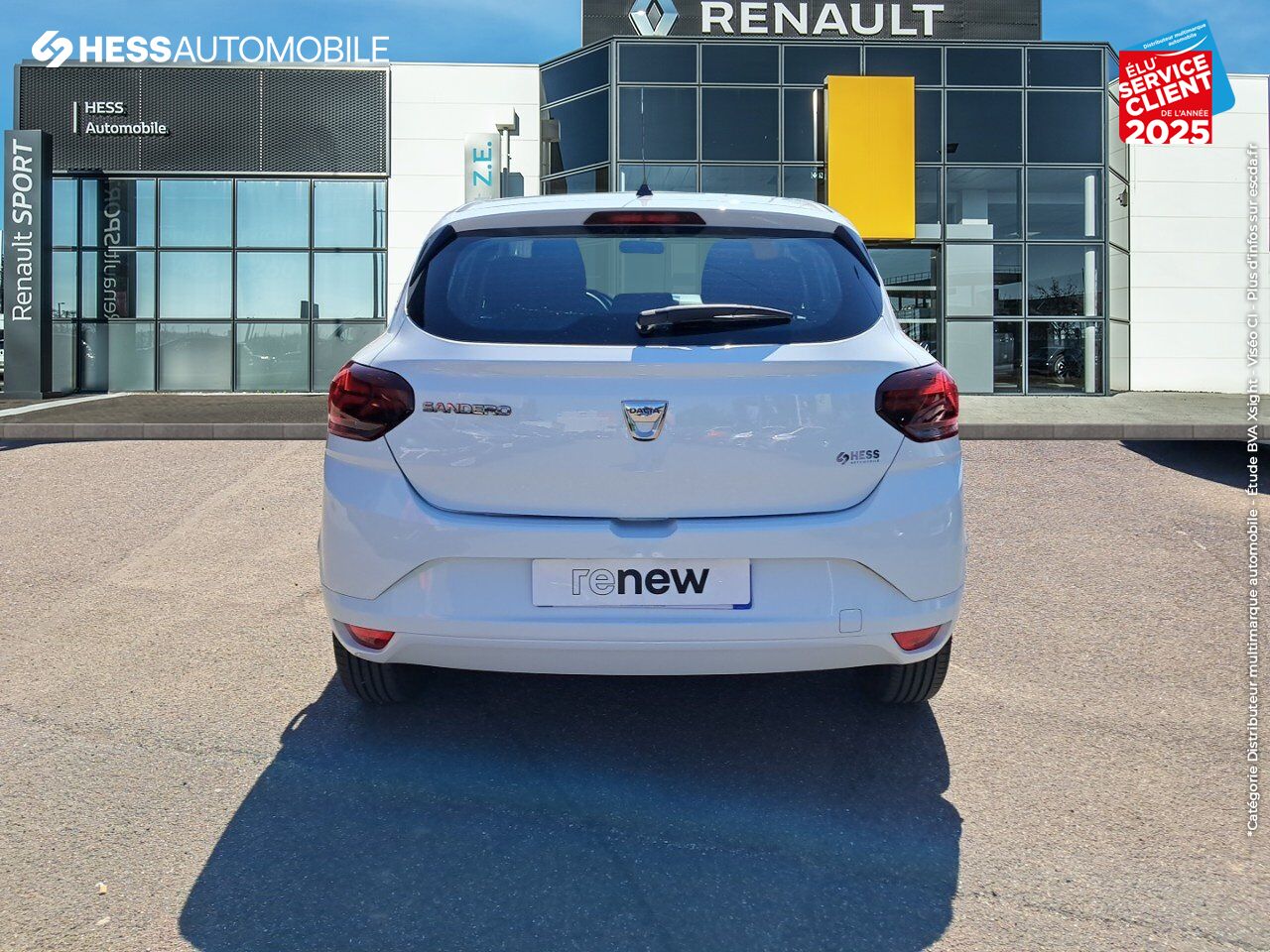 Véhicule d'occasion DACIA SANDERO 1.0 ECO-G 100CH ESSENTIEL chez Renault Colmar