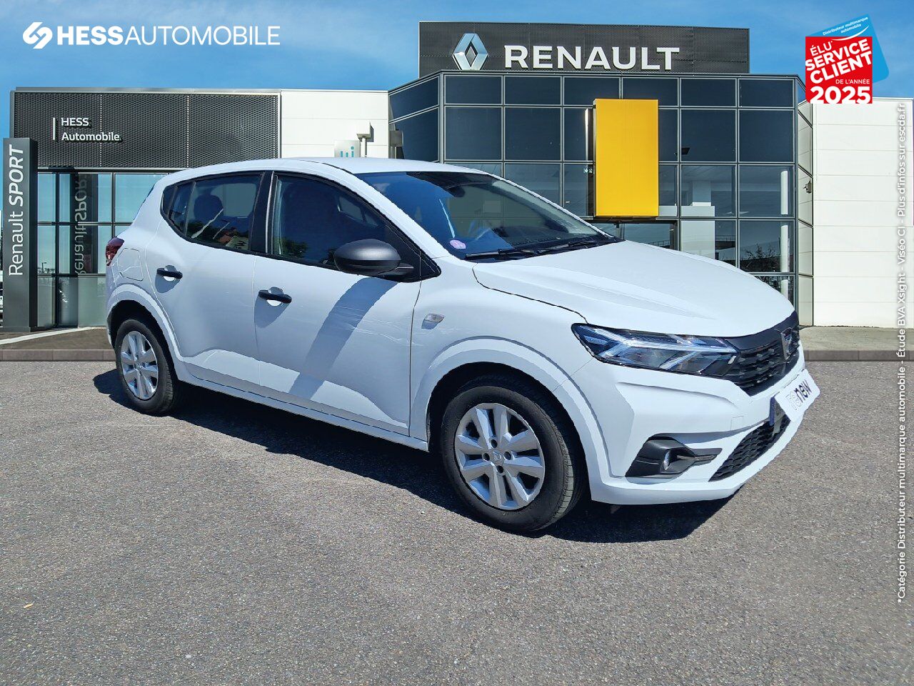Véhicule d'occasion DACIA SANDERO 1.0 ECO-G 100CH ESSENTIEL chez Renault Colmar