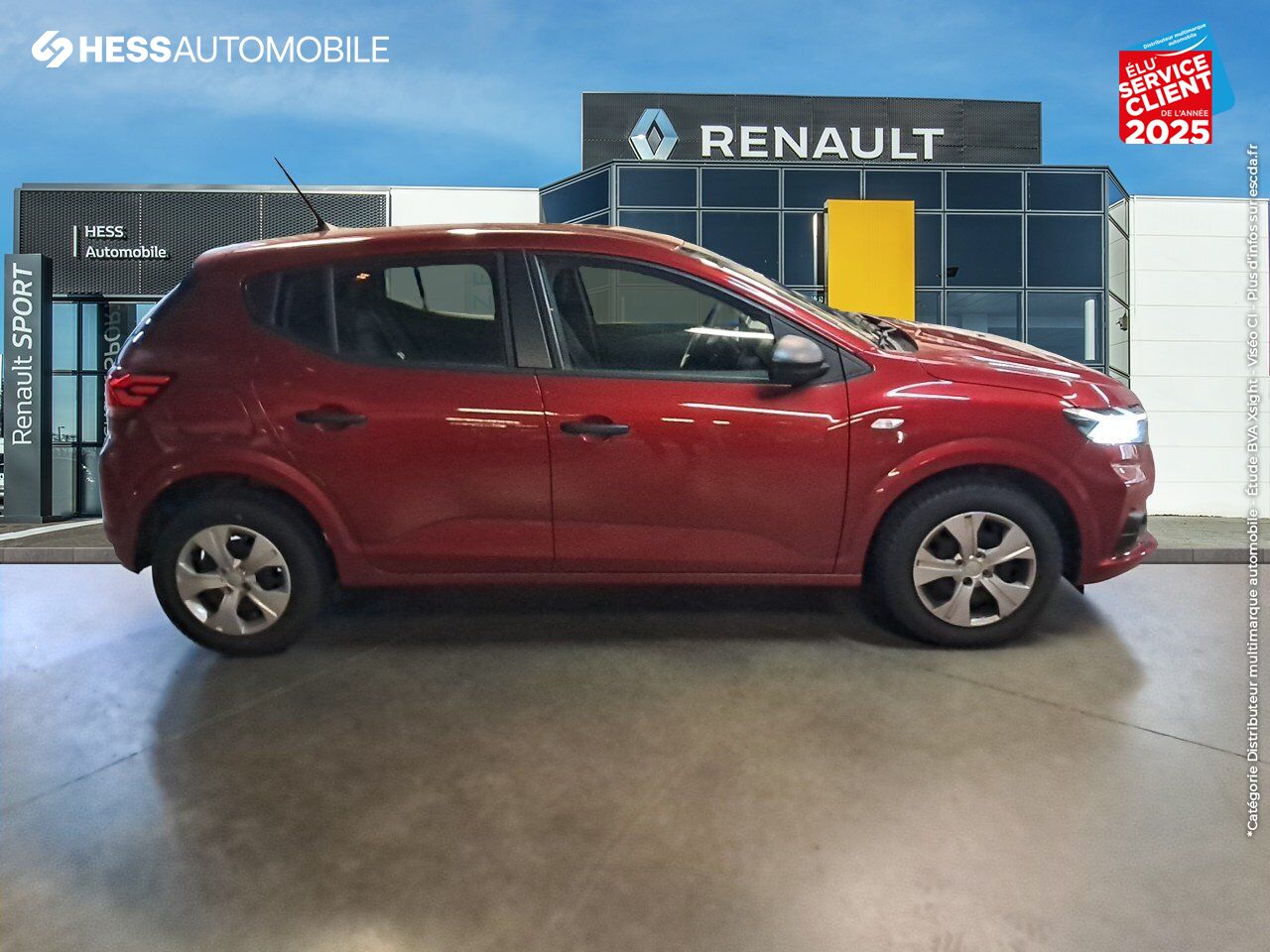 Véhicule d'occasion DACIA SANDERO 1.0 ECO-G 100CH ESSENTIAL chez Renault Saint-Louis