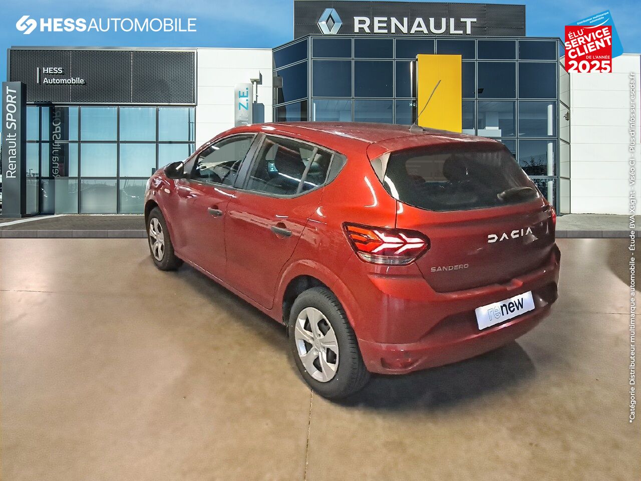 Véhicule d'occasion DACIA SANDERO 1.0 ECO-G 100CH ESSENTIAL chez Renault Saint-Louis