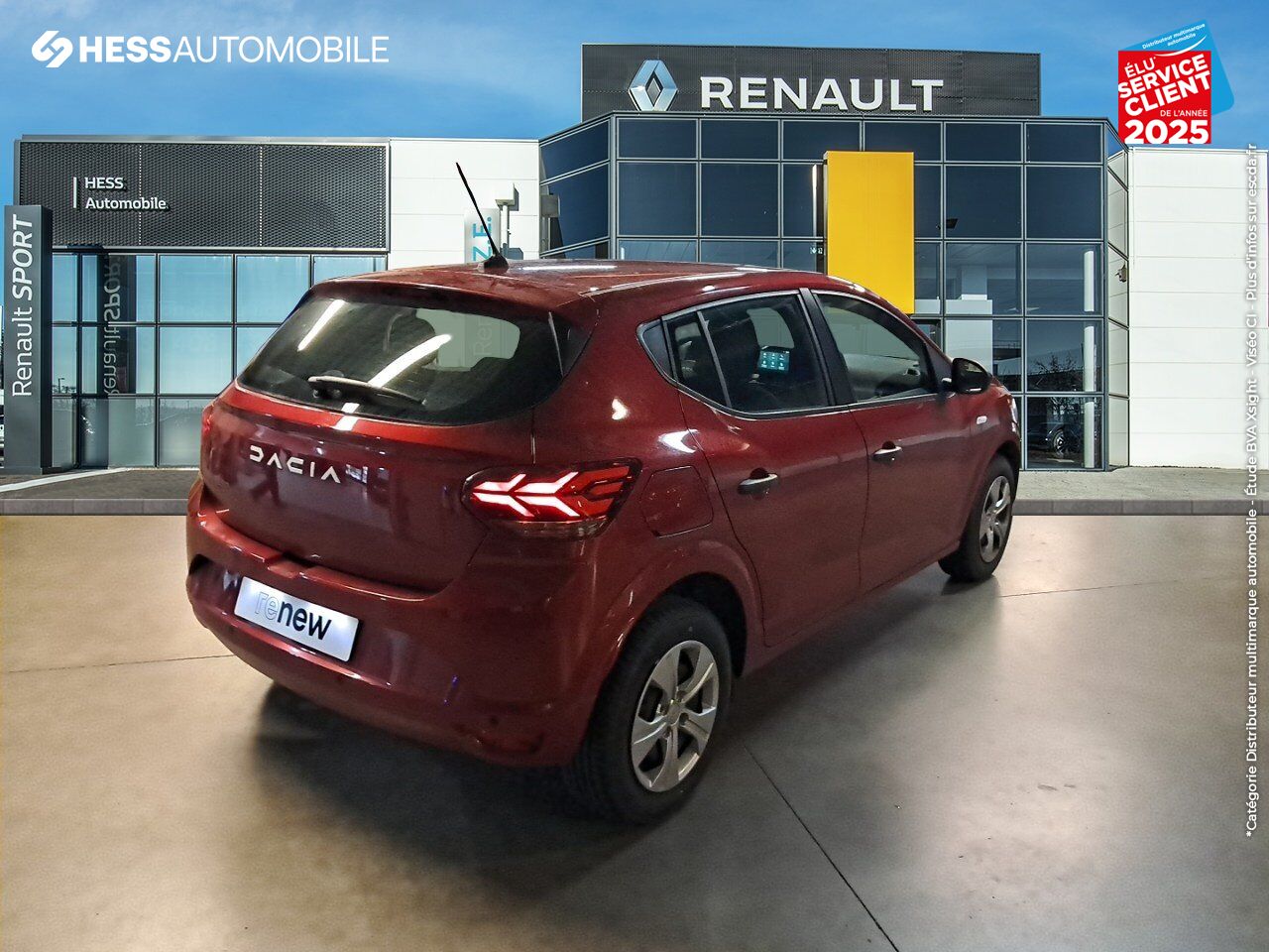 Véhicule d'occasion DACIA SANDERO 1.0 ECO-G 100CH ESSENTIAL chez Renault Saint-Louis