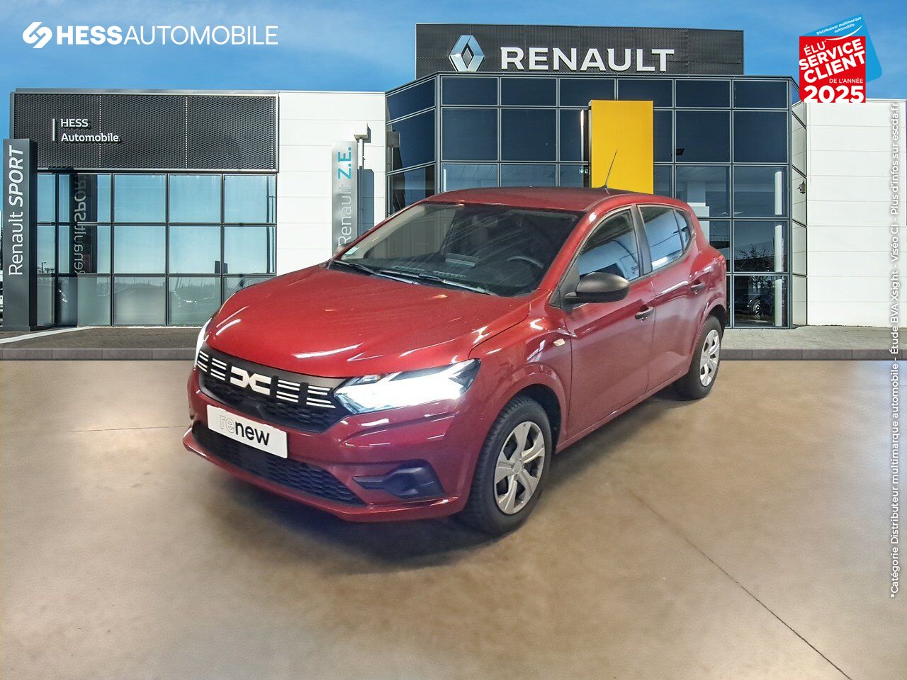 Véhicule d'occasion DACIA SANDERO 1.0 ECO-G 100CH ESSENTIAL chez Renault Saint-Louis