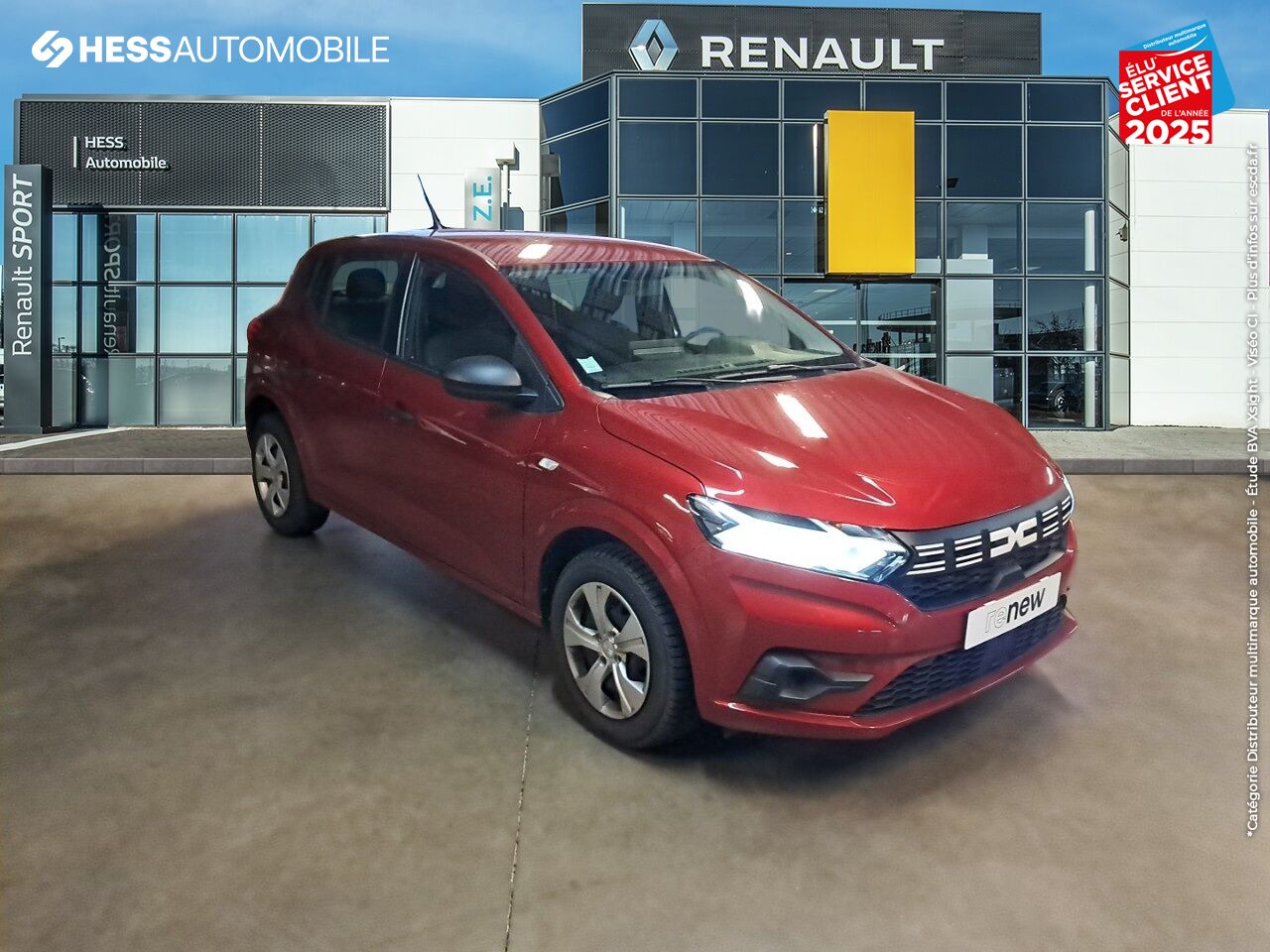 Véhicule d'occasion DACIA SANDERO 1.0 ECO-G 100CH ESSENTIAL chez Renault Saint-Louis