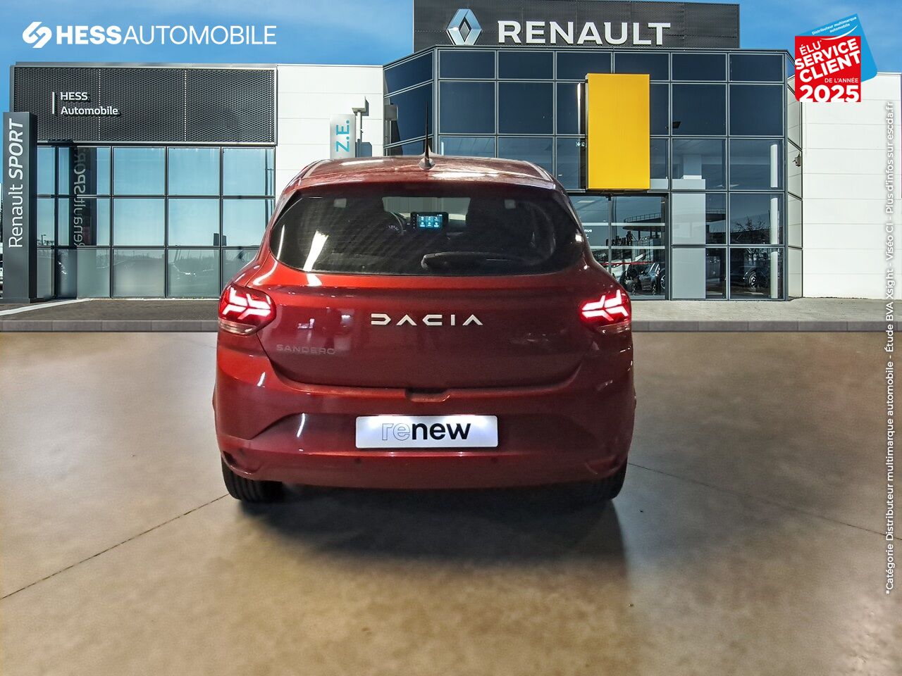 Véhicule d'occasion DACIA SANDERO 1.0 ECO-G 100CH ESSENTIAL chez Renault Saint-Louis
