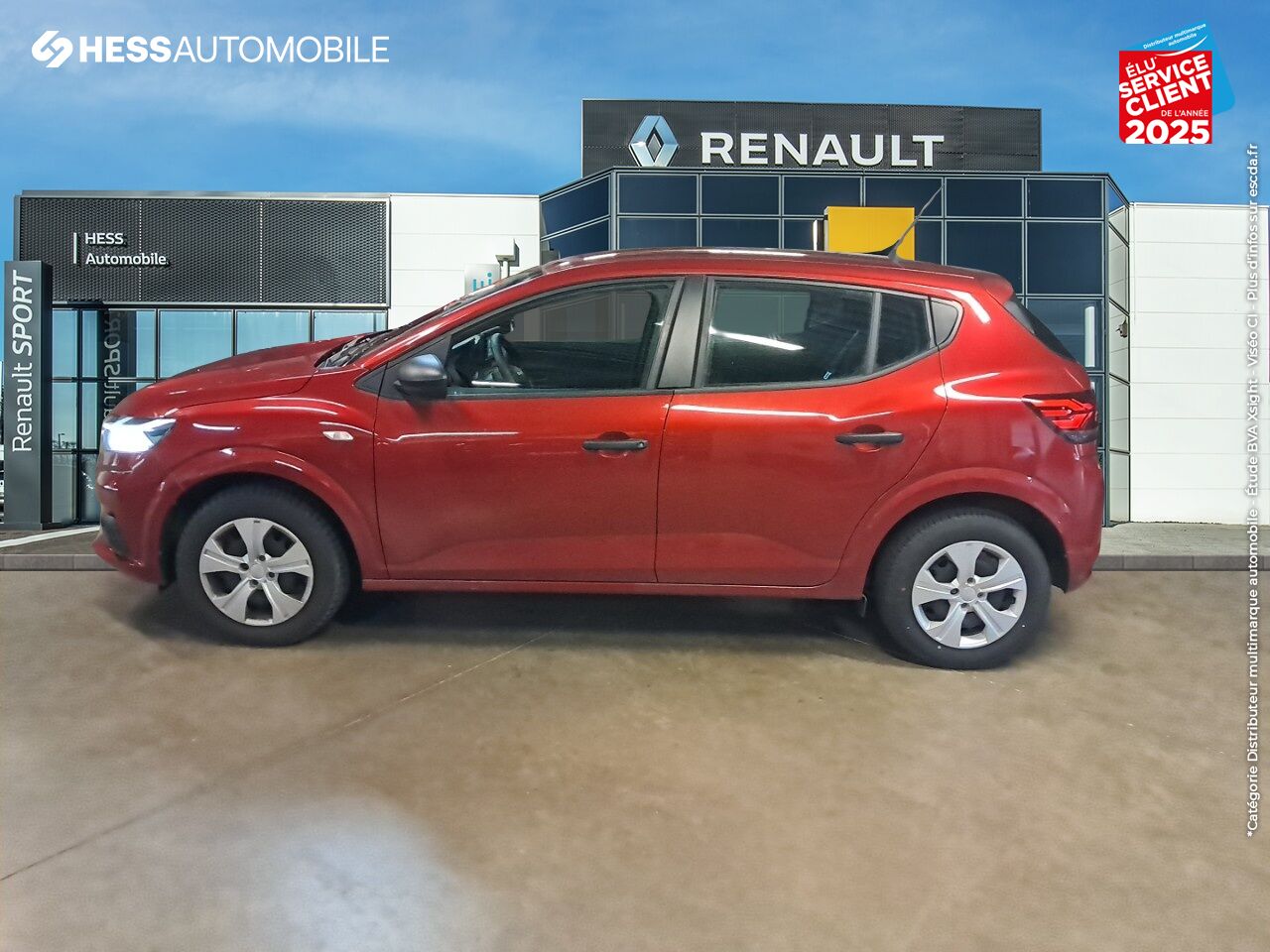 Véhicule d'occasion DACIA SANDERO 1.0 ECO-G 100CH ESSENTIAL chez Renault Saint-Louis