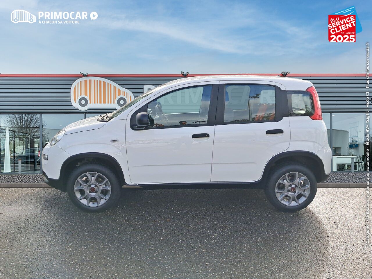 Véhicule d'occasion FIAT PANDA 4X4 0.9 8V TWINAIR 85CH S/S POP 5CV chez Primocar