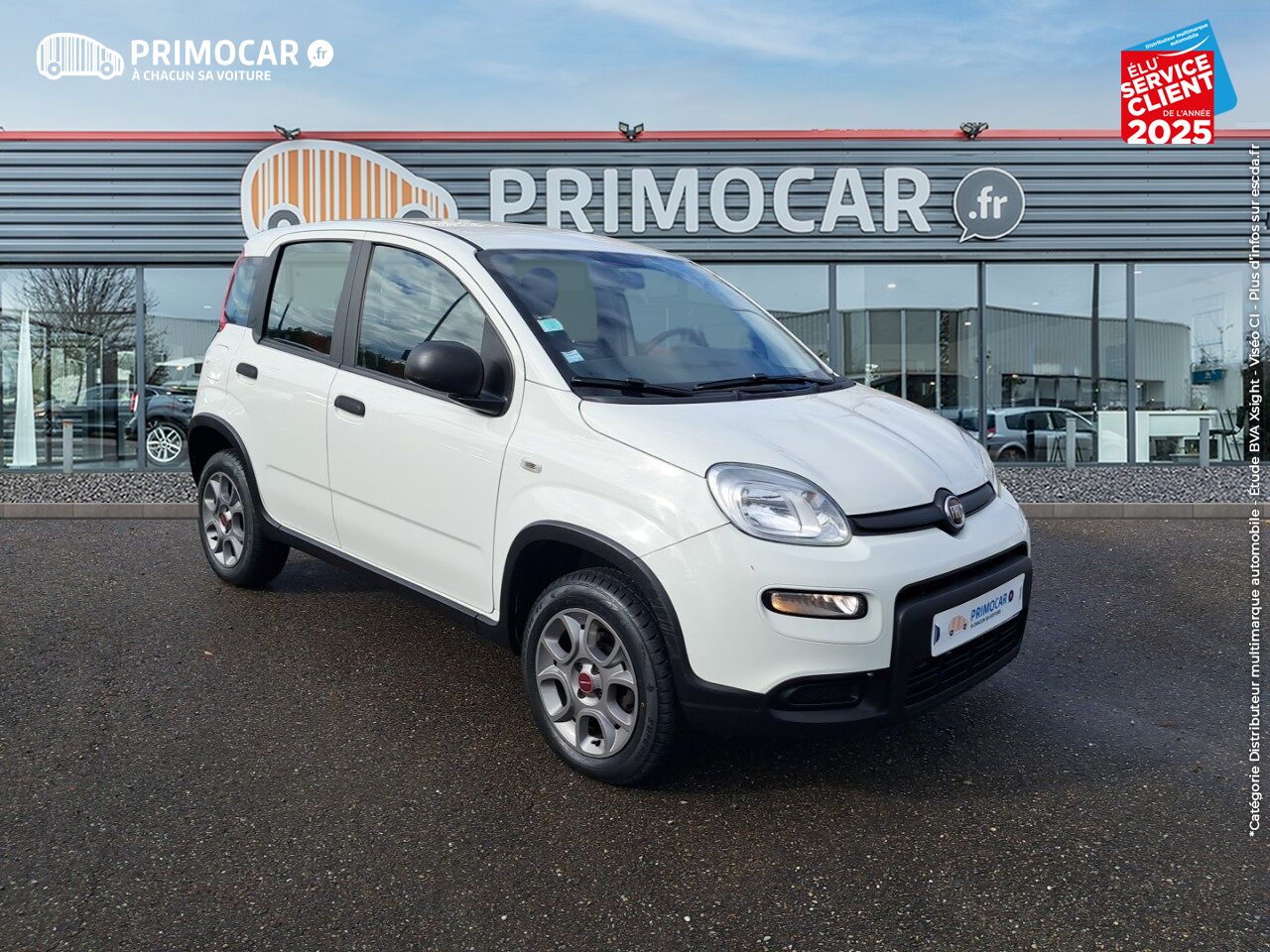 Véhicule d'occasion FIAT PANDA 4X4 0.9 8V TWINAIR 85CH S/S POP 5CV chez Primocar