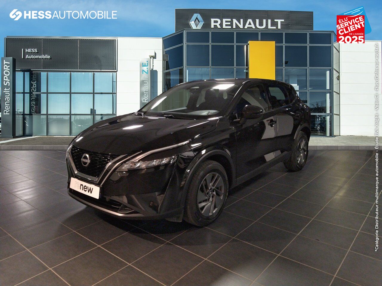 Véhicule d'occasion NISSAN QASHQAI 1.3 MILD HYBRID 140CH BUSINESS EDITION 2022 CAMERA chez Renault Saint-Louis