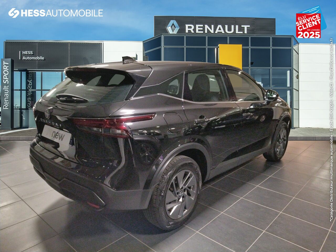 Véhicule d'occasion NISSAN QASHQAI 1.3 MILD HYBRID 140CH BUSINESS EDITION 2022 CAMERA chez Renault Saint-Louis