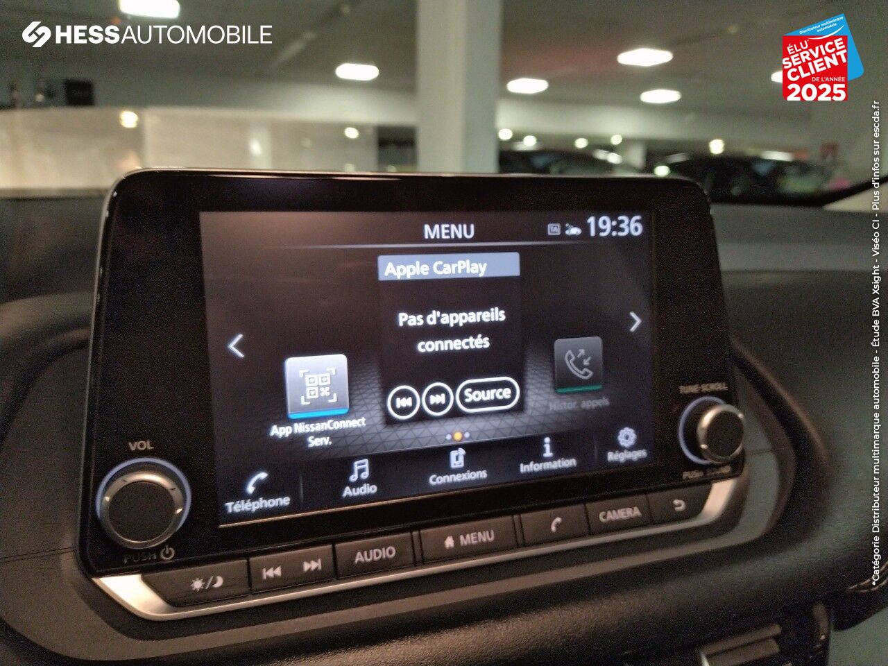 Véhicule d'occasion NISSAN QASHQAI 1.3 MILD HYBRID 140CH BUSINESS EDITION 2022 CAMERA chez Renault Saint-Louis