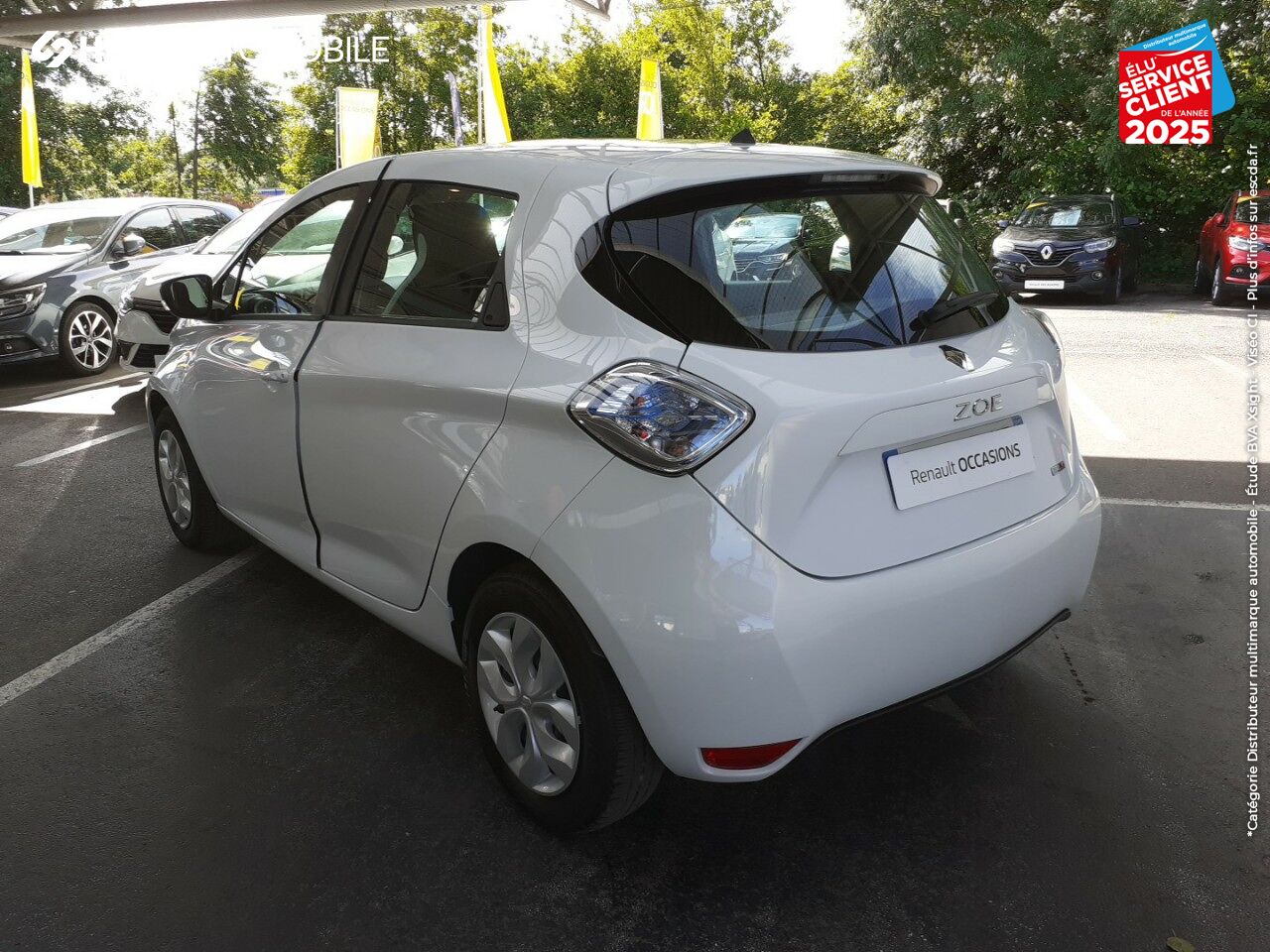 Véhicule d'occasion RENAULT ZOE CITY CHARGE NORMALE R90 chez Renault Mulhouse