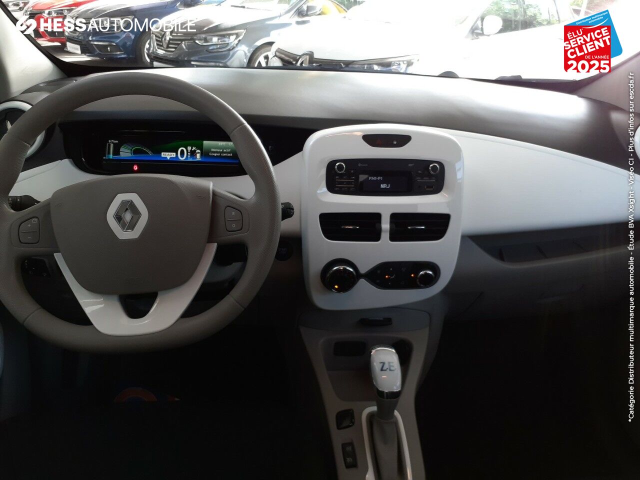 Véhicule d'occasion RENAULT ZOE CITY CHARGE NORMALE R90 chez Renault Mulhouse