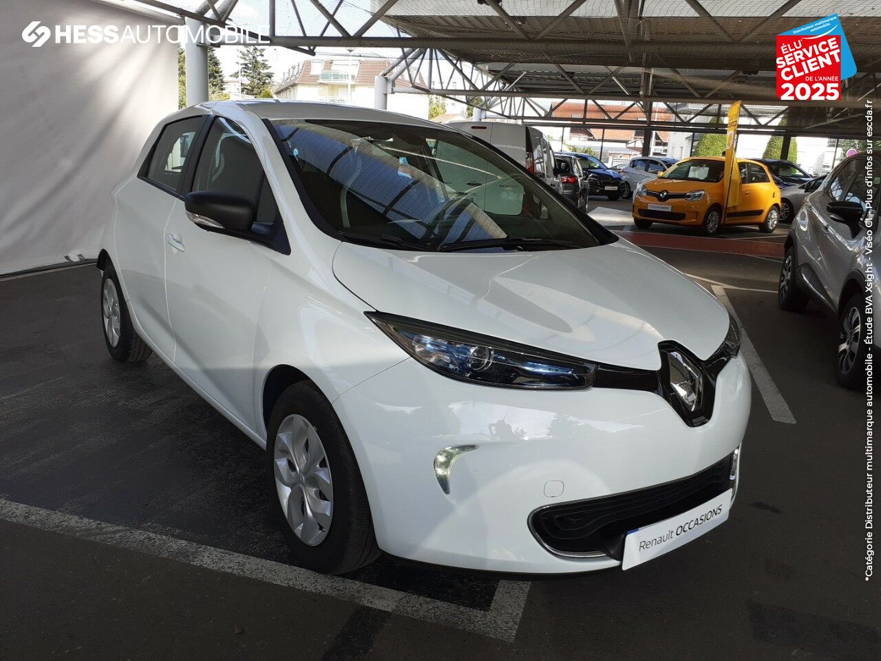 Véhicule d'occasion RENAULT ZOE CITY CHARGE NORMALE R90 chez Renault Mulhouse