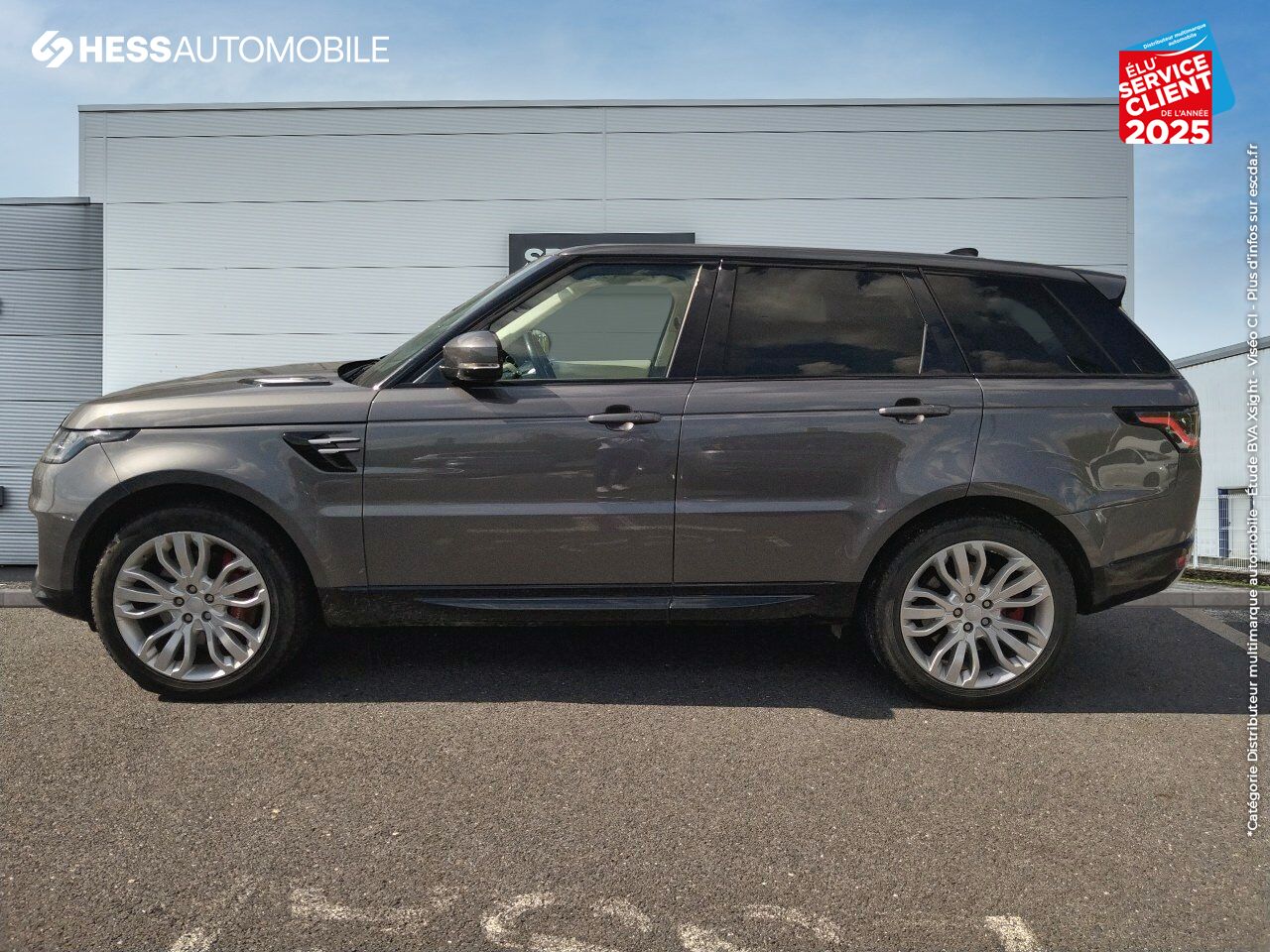Véhicule d'occasion LAND-ROVER RANGE ROVER SPORT 2.0 P400E 404CH HSE MARK VII chez Land Rover Metz
