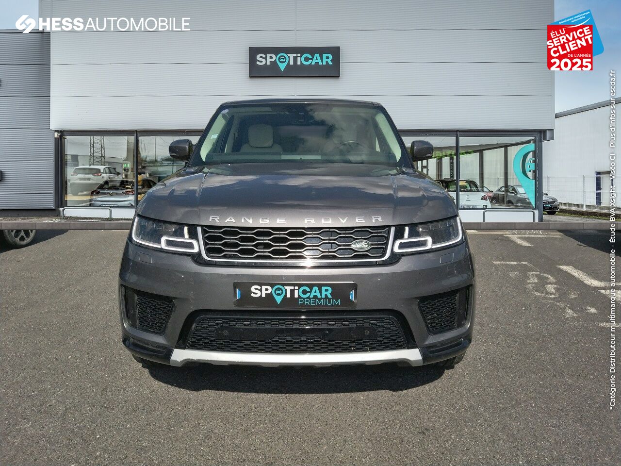 Véhicule d'occasion LAND-ROVER RANGE ROVER SPORT 2.0 P400E 404CH HSE MARK VII chez Land Rover Metz