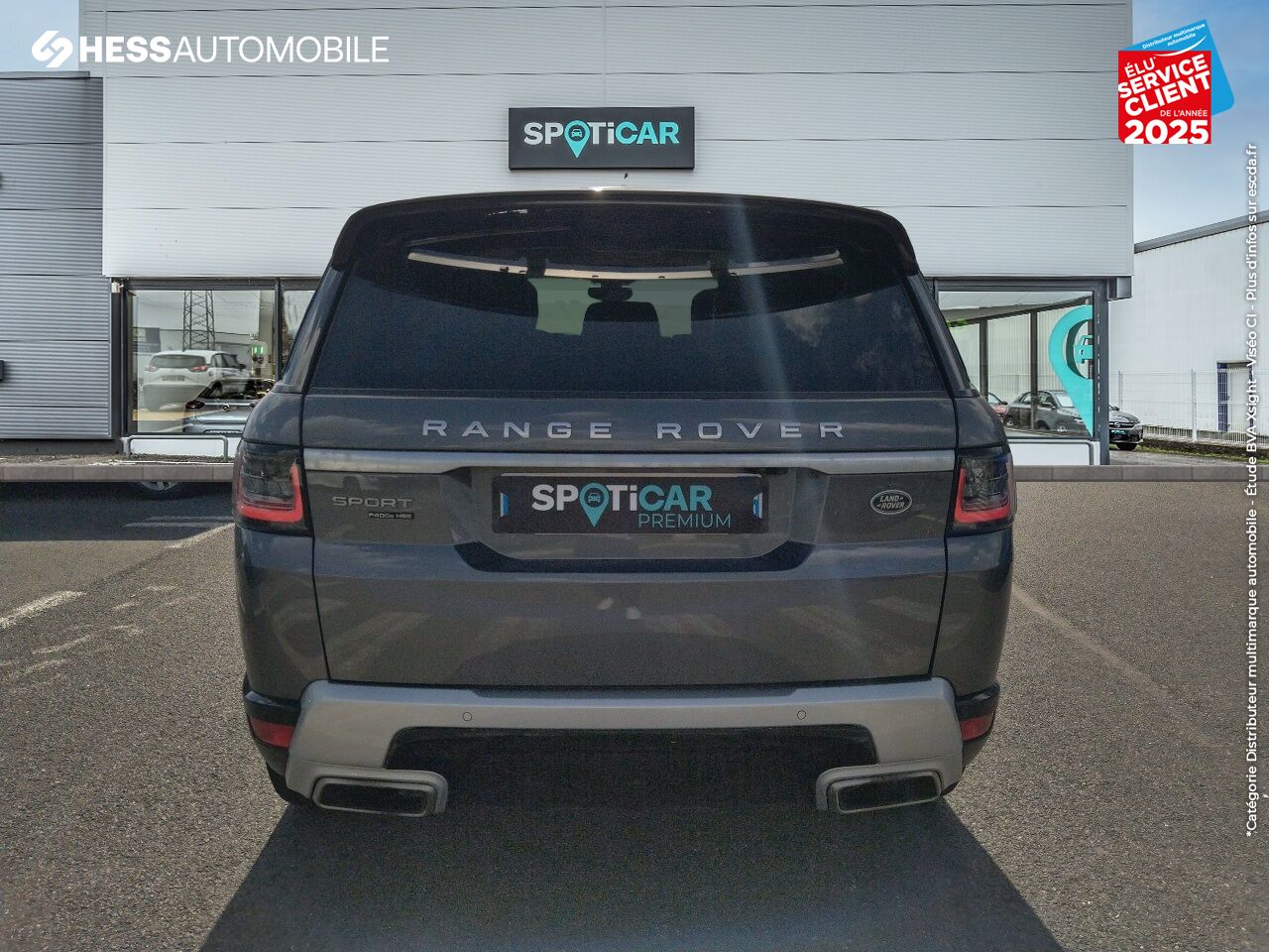 Véhicule d'occasion LAND-ROVER RANGE ROVER SPORT 2.0 P400E 404CH HSE MARK VII chez Land Rover Metz