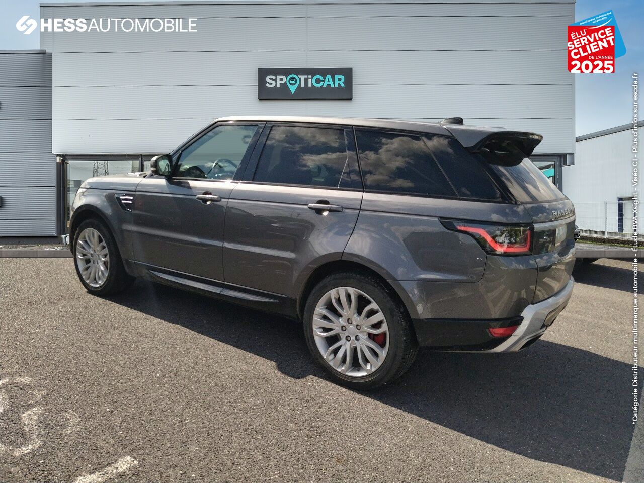 Véhicule d'occasion LAND-ROVER RANGE ROVER SPORT 2.0 P400E 404CH HSE MARK VII chez Land Rover Metz