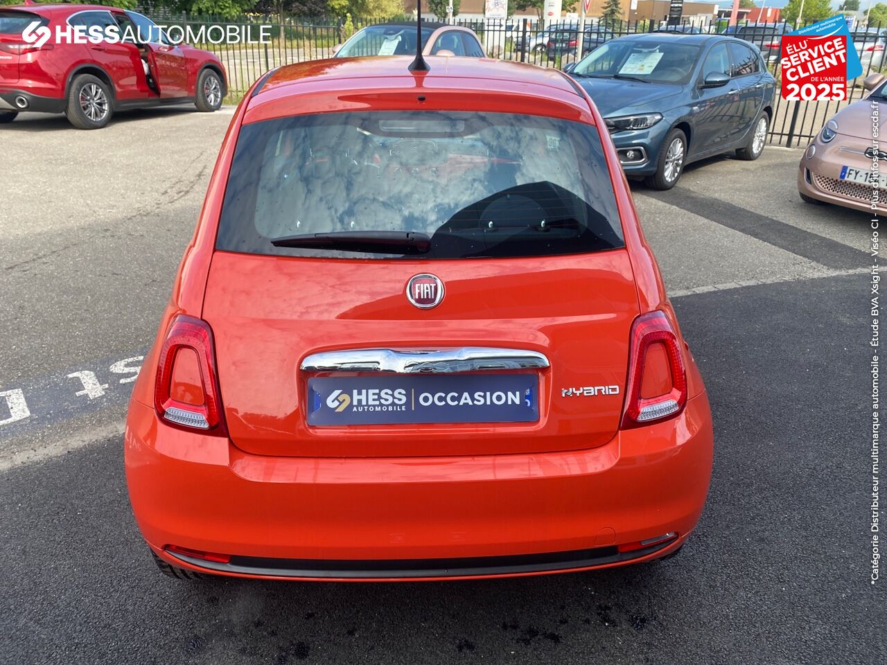 Véhicule d'occasion FIAT 500 1.0 70CH BSG SS CULT chez Fiat Colmar