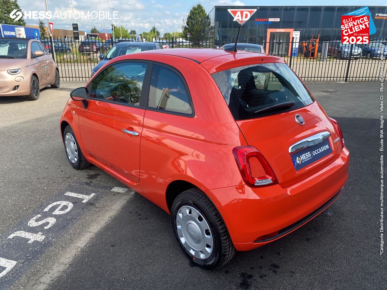 Véhicule d'occasion FIAT 500 1.0 70CH BSG SS CULT chez Fiat Colmar