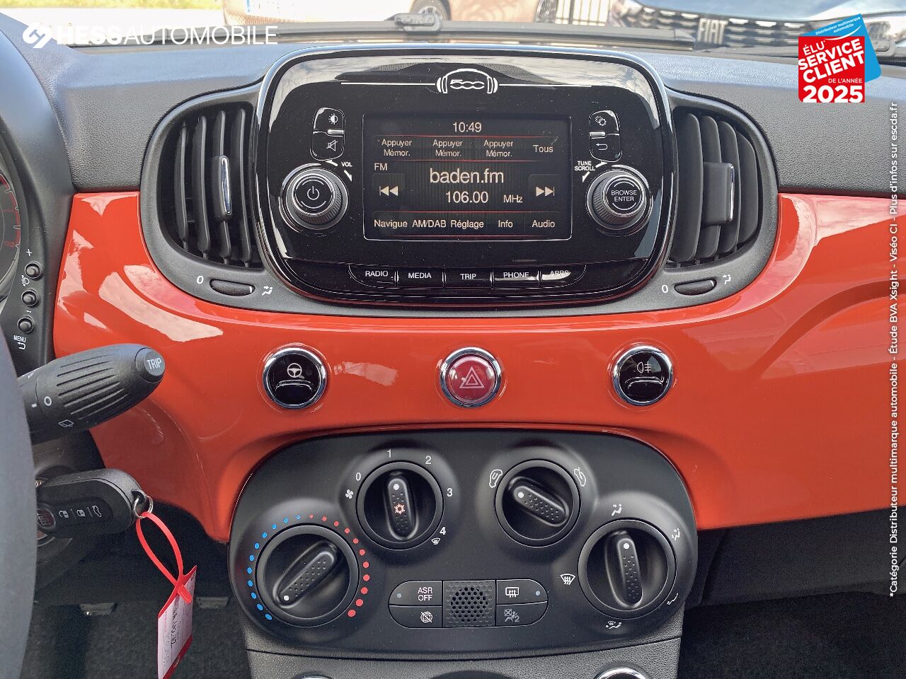 Véhicule d'occasion FIAT 500 1.0 70CH BSG SS CULT chez Fiat Colmar