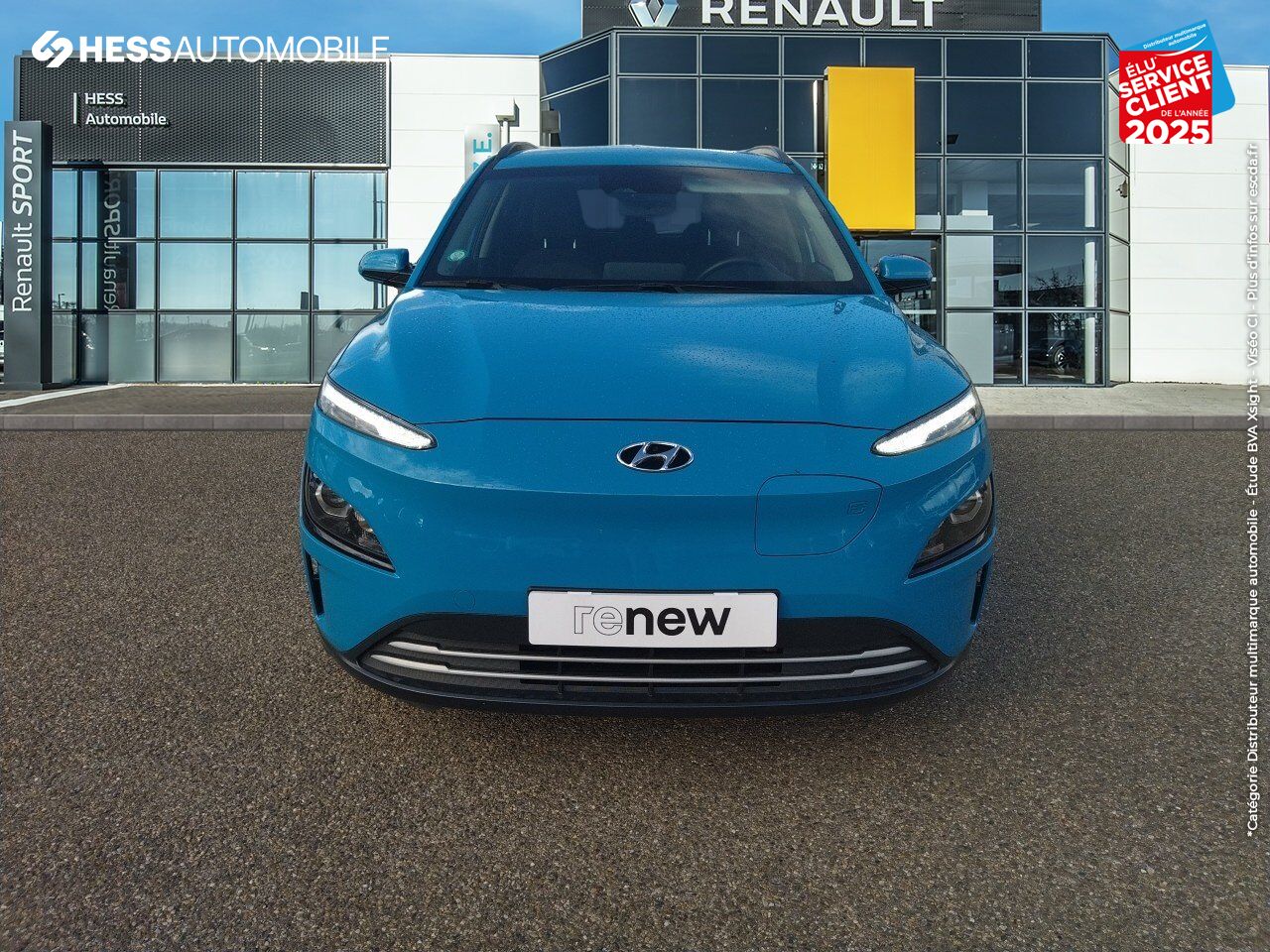 Véhicule d'occasion HYUNDAI KONA ELECTRIC 39KWH - 136CH INTUITIVE chez Hyundai Reims