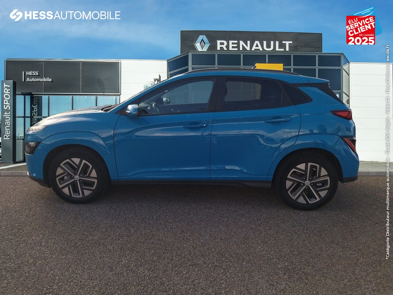 Véhicule d'occasion HYUNDAI KONA ELECTRIC 39KWH - 136CH INTUITIVE chez Hyundai Reims