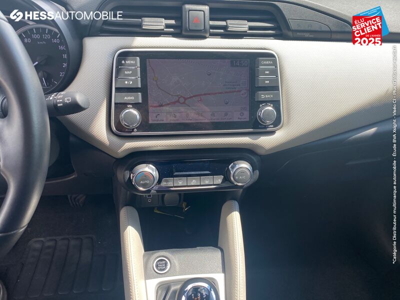 Véhicule d'occasion NISSAN MICRA 1.0 IG-T 100CH TEKNA GPS CAMERA chez Nissan Besançon