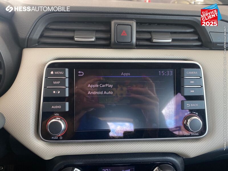 Véhicule d'occasion NISSAN MICRA 1.0 IG-T 100CH TEKNA GPS CAMERA chez Nissan Besançon