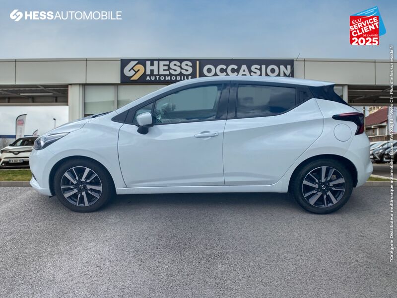 Véhicule d'occasion NISSAN MICRA 1.0 IG-T 100CH TEKNA GPS CAMERA chez Nissan Besançon