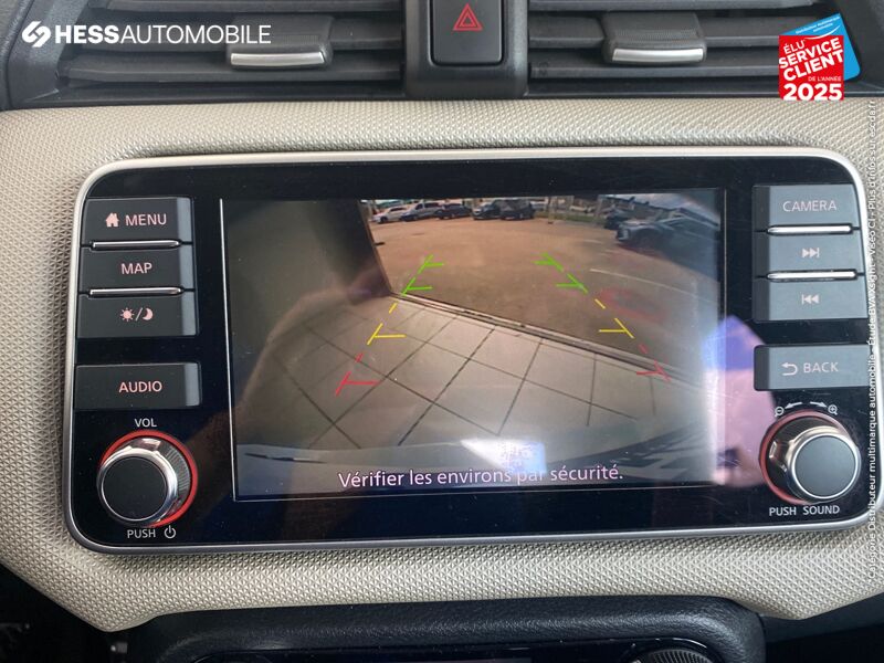 Véhicule d'occasion NISSAN MICRA 1.0 IG-T 100CH TEKNA GPS CAMERA chez Nissan Besançon