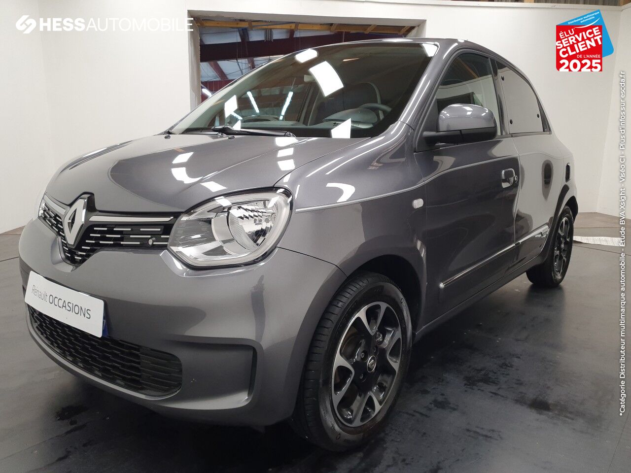 Véhicule d'occasion RENAULT TWINGO 1.0 SCE 65CH INTENS E6D-FULL chez Renault Strasbourg
