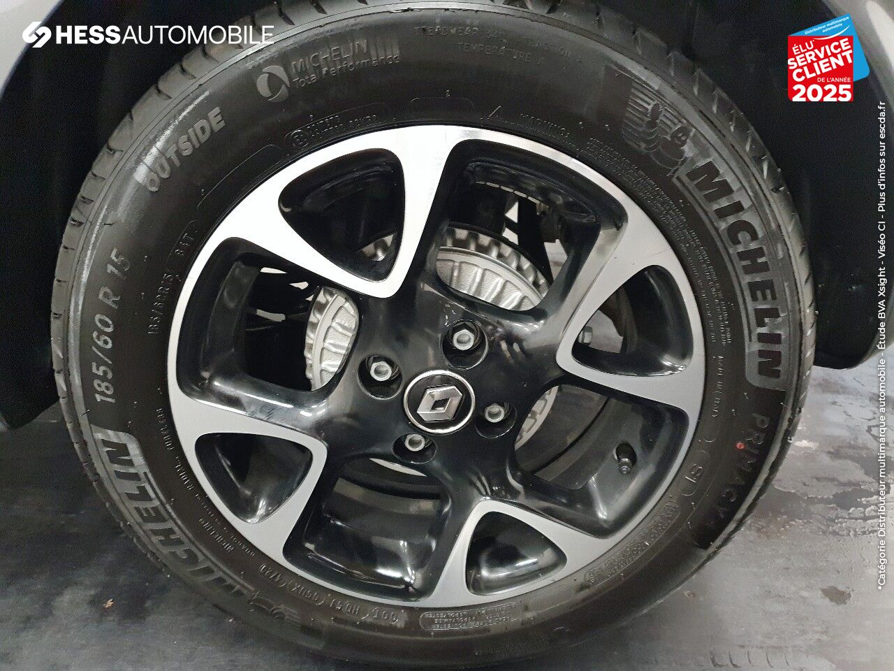 Véhicule d'occasion RENAULT TWINGO 1.0 SCE 65CH INTENS E6D-FULL chez Renault Strasbourg