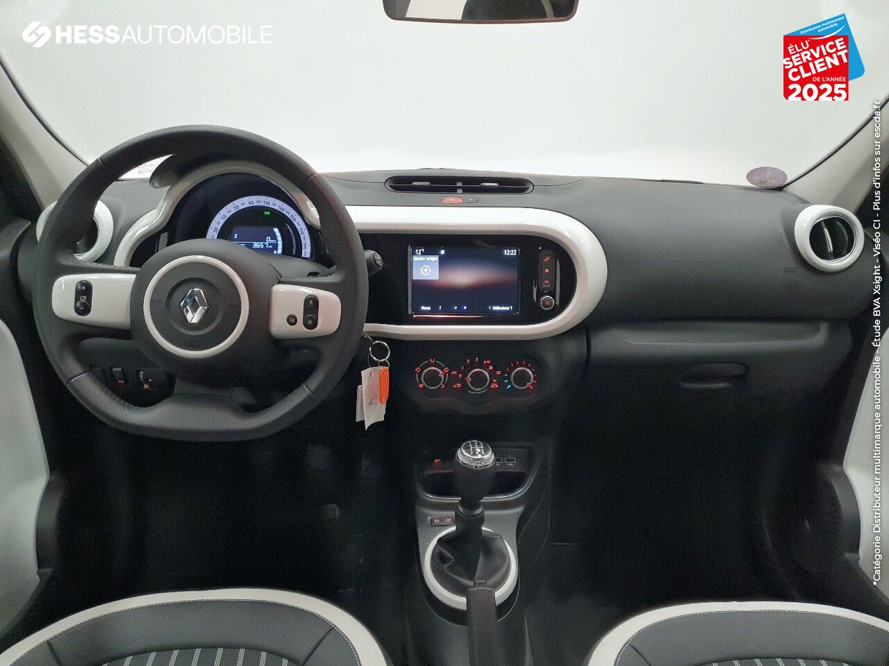 Véhicule d'occasion RENAULT TWINGO 1.0 SCE 65CH INTENS E6D-FULL chez Renault Strasbourg