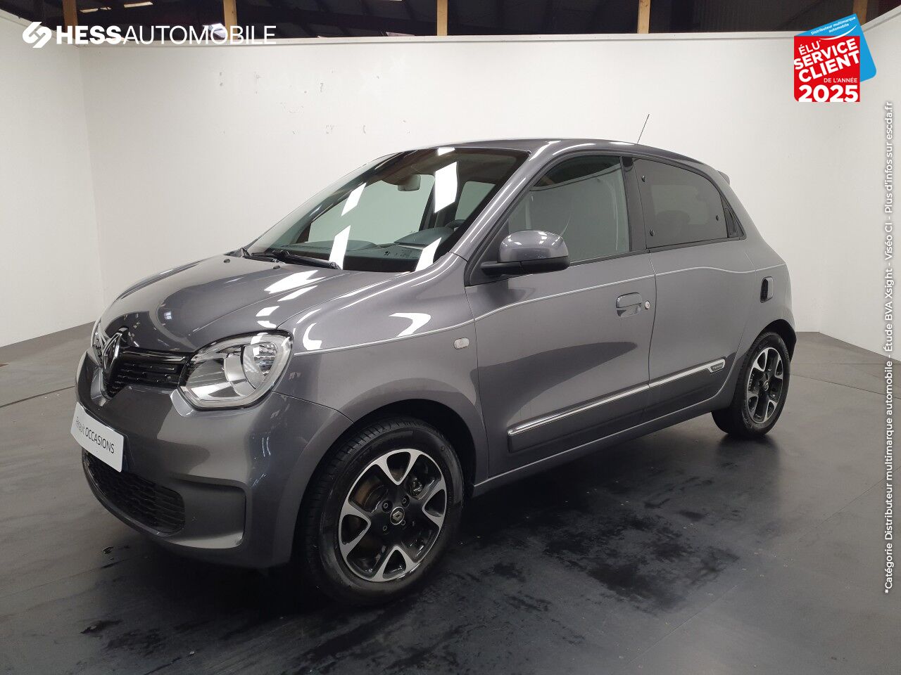 Véhicule d'occasion RENAULT TWINGO 1.0 SCE 65CH INTENS E6D-FULL chez Renault Strasbourg